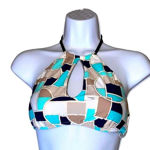 NWT TRINA TURK Sz 6 Dico Multicolor 2pc Bikini - Picture 10 of 13